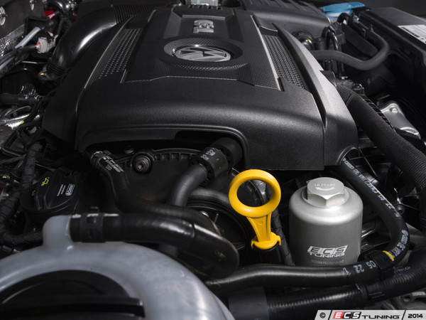 Billet Aluminum Oil Filter Housing - Silver Anodized