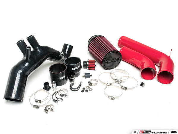 Luft-Technik Intake System - Includes Turbo Inlet Hose - Wrinkle Red