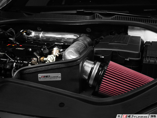 Luft-Technik Intake System - With Aluminum Heat Shield & Polished Aluminum Tubes