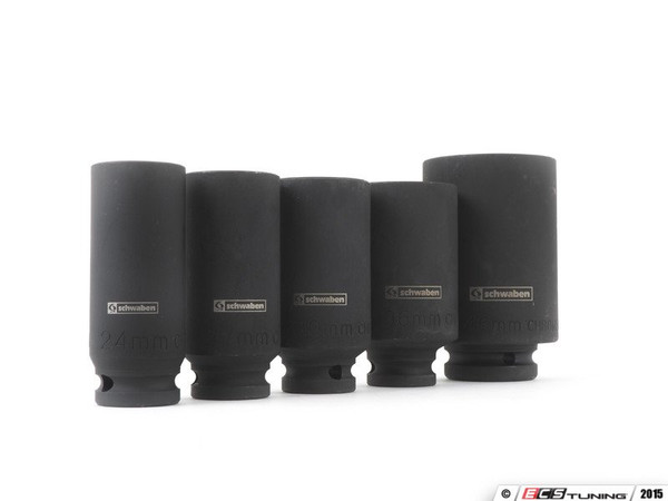 Deep Well Impact Socket Set