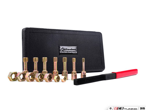 15 Piece Metric Thread Chaser Set