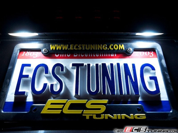 Audi TT LED License Plate Bulbs - Pair