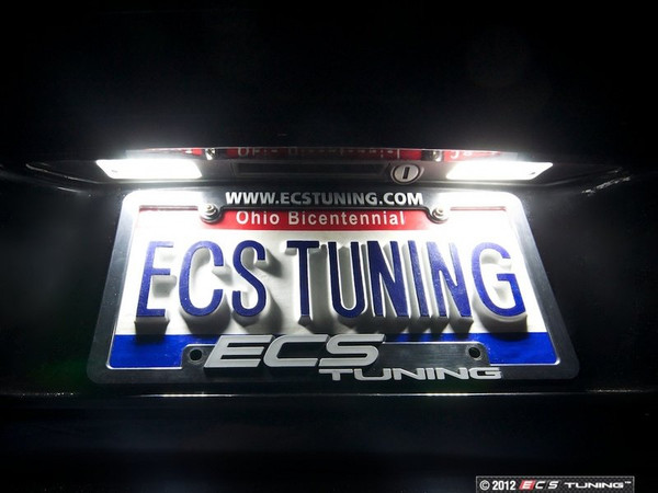 A8 LED License Plate Bulbs - Pair