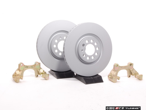 337/20th/GLI Front Brake Rotor/Carrier Kit - Plain Rotors (312x25)