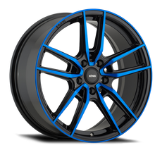 Konig Lightning 16x7 8x100/114.3 ET40 Black/Machine Lip