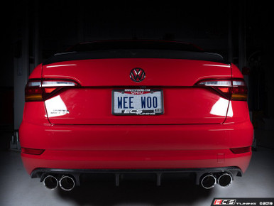 MK7 Jetta R-Line / SEL Premium Rear Bumper Conversion Kit - For Quad ...