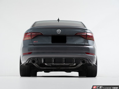 MK7 Jetta GLI Rear Diffuser Kit - Gloss Black - EuroSport Tuning