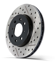 EBC Brakes® GD994 - 3GD Series Sport Dimpled And Slotted 1 Piece Front Brake Rotors Mpn Gd994