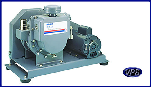 Welch DuoSeal 1397 Refrigeration Duty belt-driven vacuum pump 1397B-46