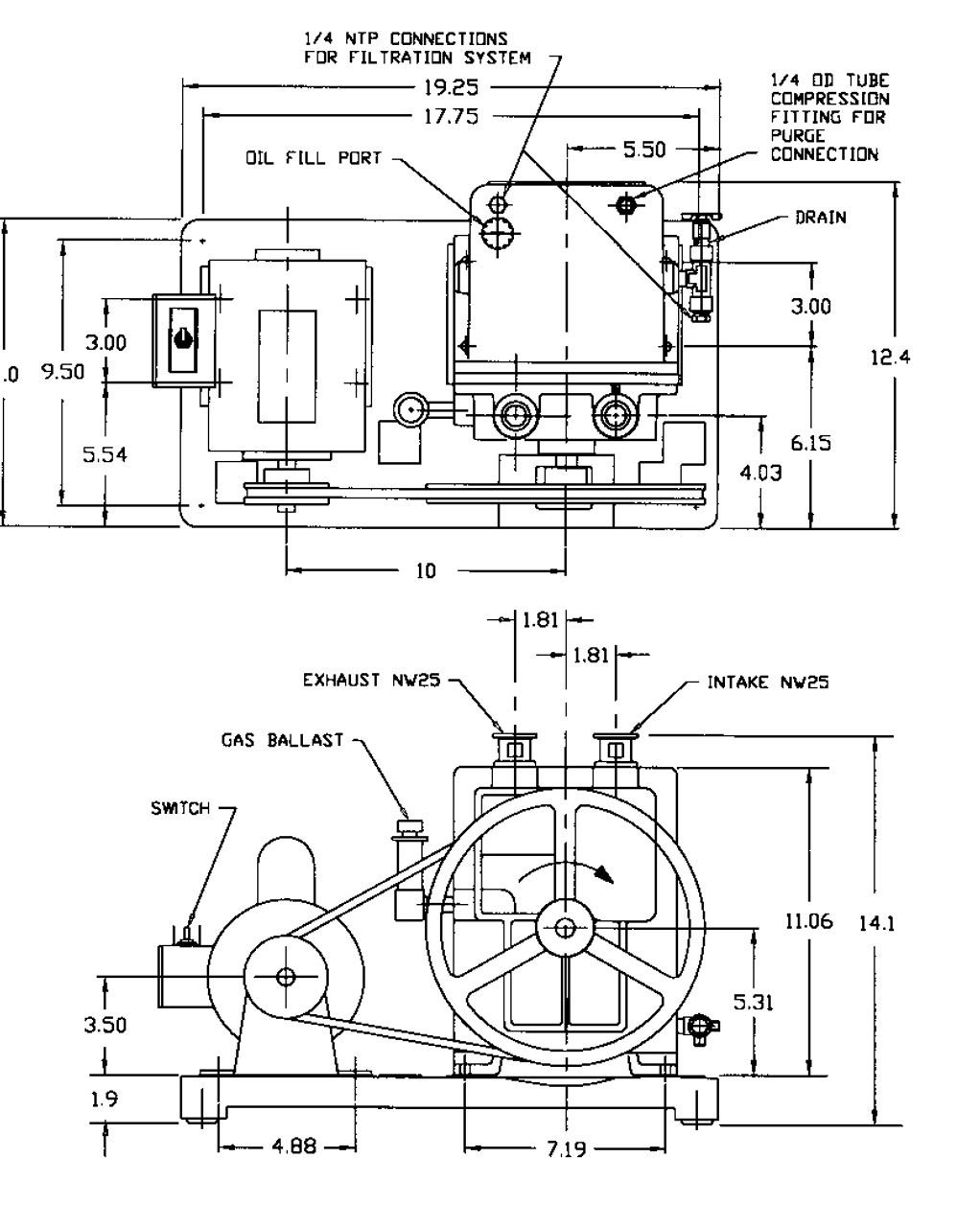 Welch Vacuum 1402N-90 Chemstar Explosion Proof Pump Thomas Scientific Welch Vacuum 1402N-90 Chemstar Explosion Proof Pump Thomas Scientific