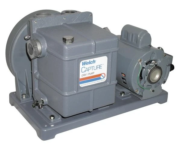 Welch Capture CRR-1 Refrigerant Recovery Pump belt-driven vacuum pump CRR-1A
