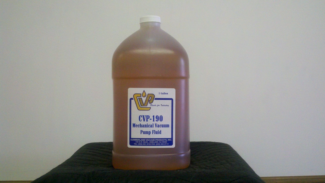 CVP-170 Mechanical Vacuum Pump Flushing Fluid 5 Gallon Pail