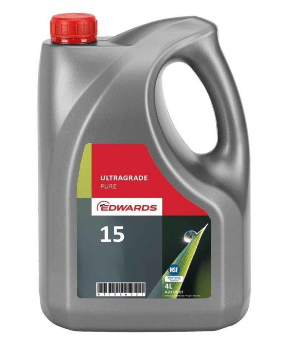 Official Edwards Ultragrade Performance Pure 15 food-grade vacuum pump oil – 4L