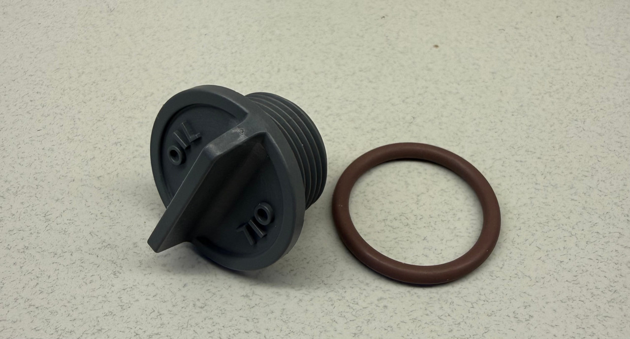 OEM Edwards Oil Filler Plug RV Pumps with o ring - A25908118