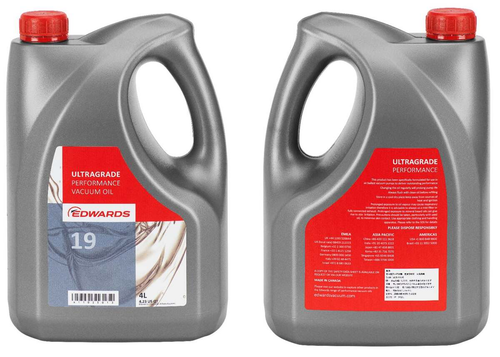 Official Edwards Ultragrade Performance 19 vacuum pump oil packaging