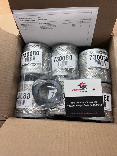 Rietschle 3212F Kit Filter Inlet