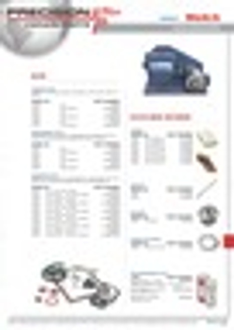 Major Repair Kit with Cast Iron Vanes & Lip Seal, Welch, Duoseal, Part# 1374PI