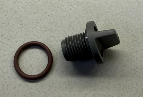 OEM Edwards Oil Drain Plug  and Oring for RV Pumps- A25908119-O