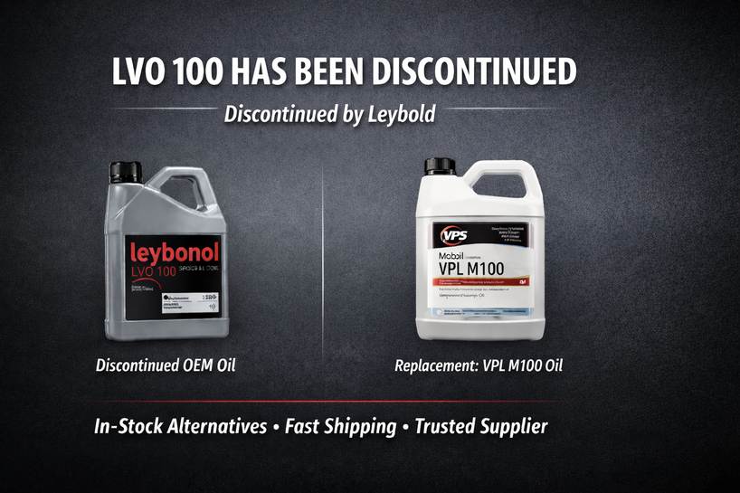 Vacuum Pump Oil Cross Reference Chart – Leybold, Busch, Agilent & VPS Equivalents