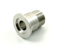 KF25 Flange to 3/4 Male Pipe Thread (NPT) Adapter, Stainless Steel"