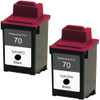 Lexmark #70 - 12A1970 Black 2-pack replacement