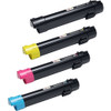 Toner Cartridges for Dell C5765dn Printer (1 Black, 1 Cyan, 1 Magenta, 1 Yellow)