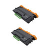 2 Pack - Compatible Brother TN880 Toner Cartridges