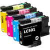 Brother LC501 ink cartridges, 4-pack