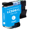 Brother LC506XL cyan ink cartridge, high yield