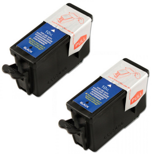Kodak 10 Black Ink Cartridge (1215581) | 2 Pack | 1ink.com