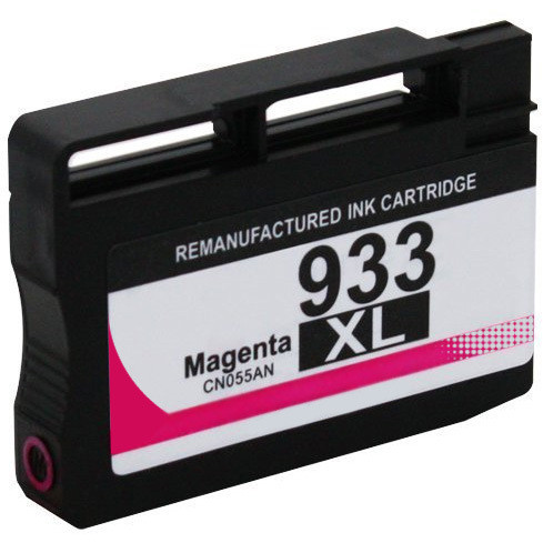 4 Cartouches D'encre Magenta Compatibles HP 933M (933XL) - Non OEM, Marque Go Inks, 14ml