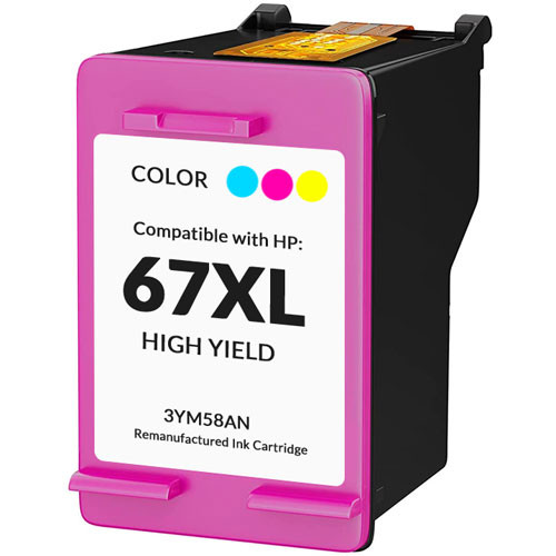 HP 67 Ink Replacement | High Yield | Tri-Color (3YM58AN)