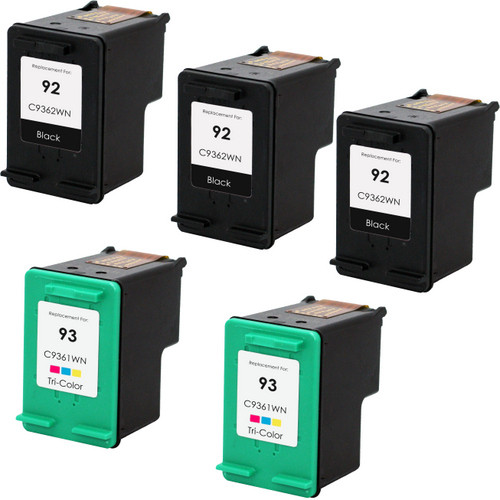 hp printer ink 92 93