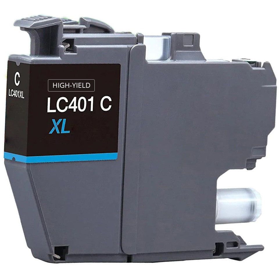 Brother LC401 Cyan Ink Cartridge Replacement High Yield