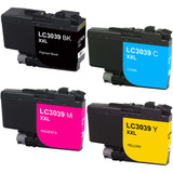 Brother LC3039 Ink Cartridge, Ultra High-Yield, 4-Pack Brother LC3039 Ink Cartridge, Ultra High-Yield, 4-Pack