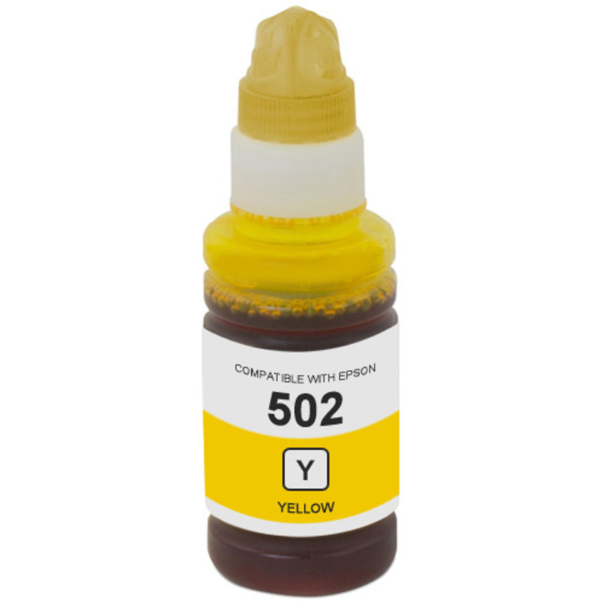 Compatible Epson 502 Yellow Ink Bottle T502420 S 6919