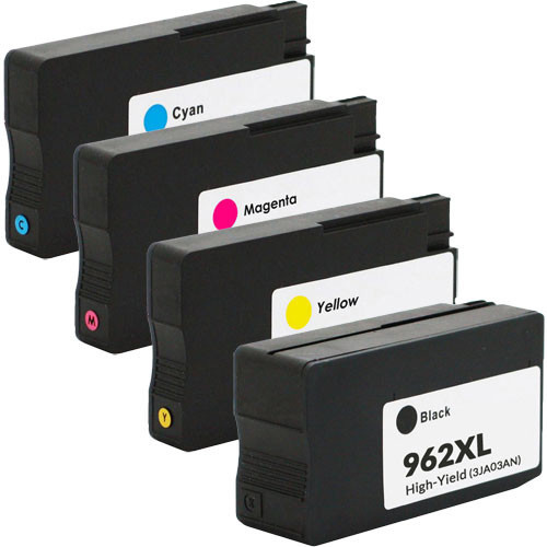 HP 962XL Ink Cartridge Replacement High Yield 4Pack