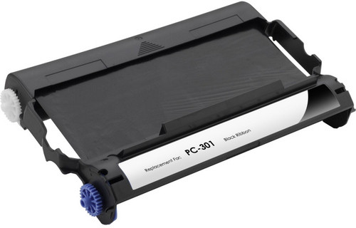 Brother PC301 Black Fax Cartridge With Ribbon