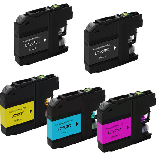 Brother LC203 Printer Ink LC203 Ink Refill 10 Pack
