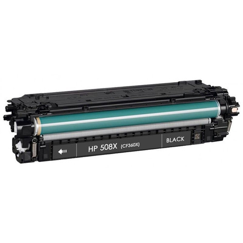HP 508X Black Toner Cartridge, High Yield (CF360X) | 1ink.com