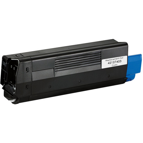 Okidata 42127403 cyan toner cartridge