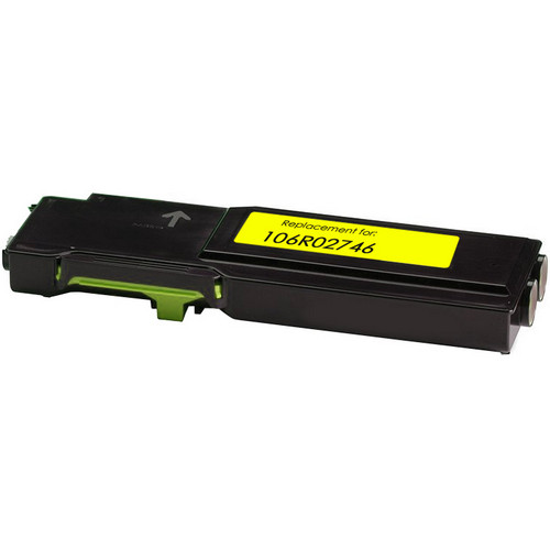 yellow toner cartridge replacement for Xerox 106R02746