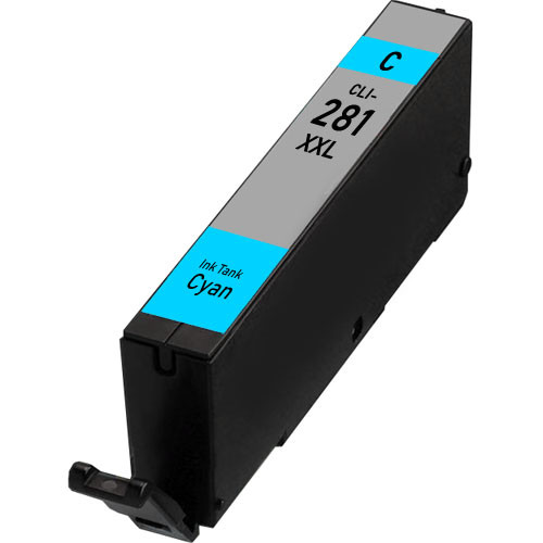 Canon CLI-281 XXL Cyan Super High-Yield Ink Cartridge (1980C001) (CLi-281 XXL Cyan)