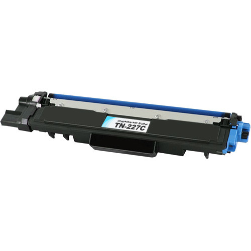 Brother TN227C Toner Cartridge, Cyan, High Yield