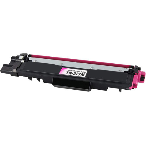 Brother TN227M Toner Cartridge, Magenta, High Yield 