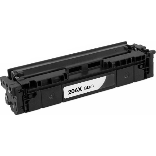 HP 206X Toner Cartridge, Black, High-Yield