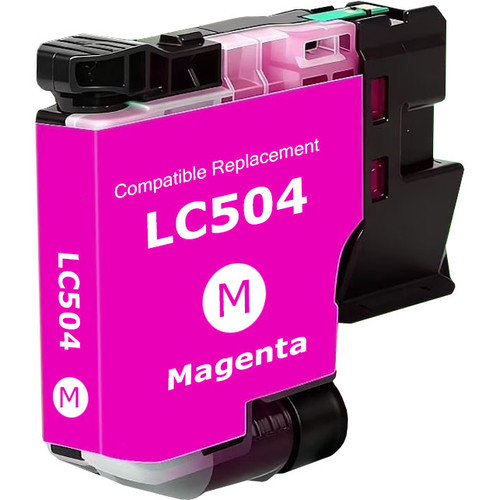 Brother LC504 magenta ink cartridge