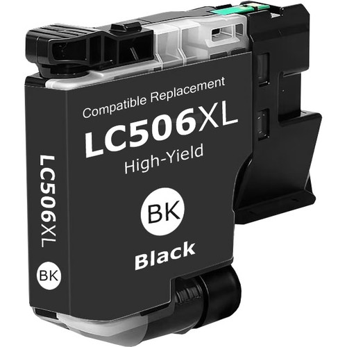 Brother LC506XL black ink cartridge, high yield