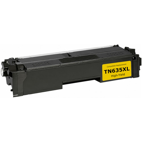Brother TN635XL yellow toner cartridge, high yield