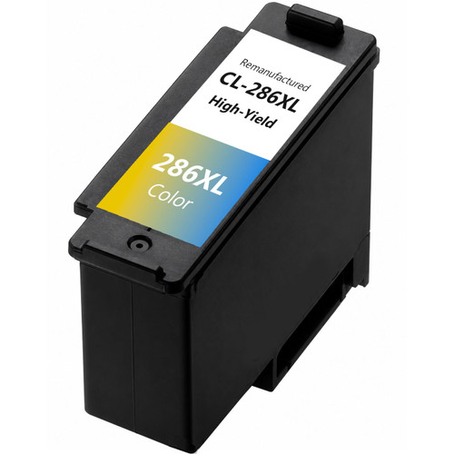 Remanufactured Canon 286 Ink Cartridge Color High Yield (CL-286XL)